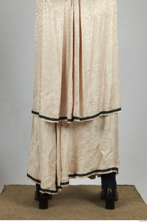  Photos Woman in Historical Dress 61 19th century Historical clothing beige dress lower body skirt 0006.jpg